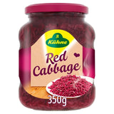 Kuhne Red Cabbage Pickled Jar 350g glass jar, UK version