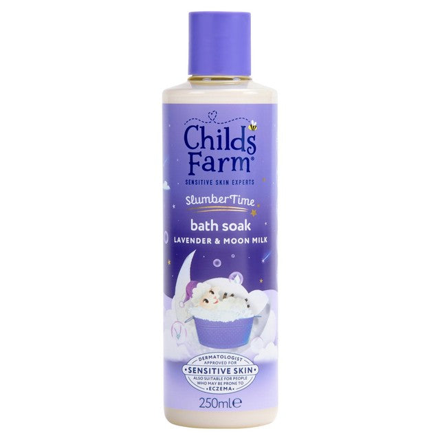 Childs Farm SlumberTime bath soak lavender and moon milk 250ml - British product