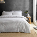 Turner Bianca Striped King Duvet Set (British brand)