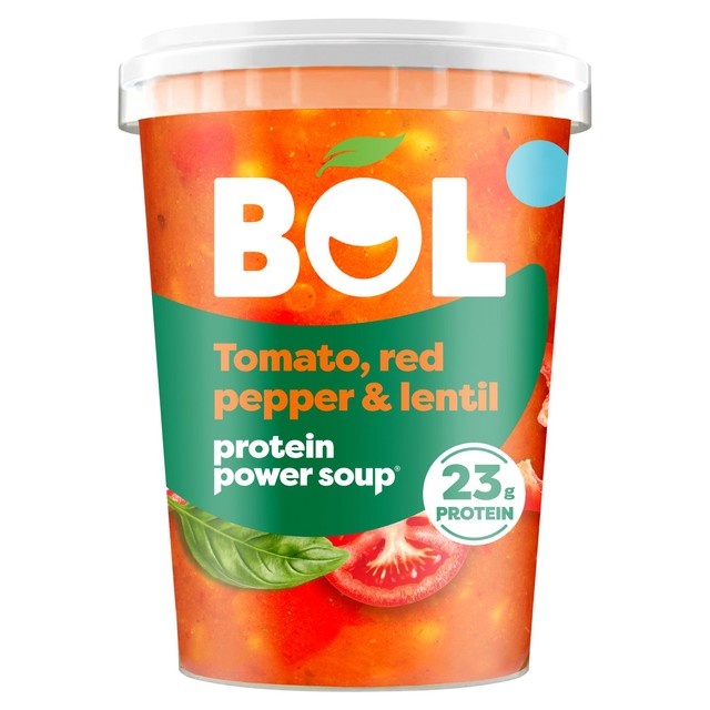 BOL Tomato Red Pepper Lentil Soup 600g - British product