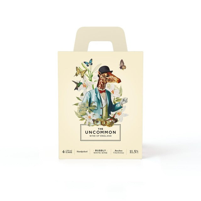 The Uncommon English Bubbly White Wine Cans Multipack