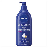 Nivea Rich Nourishing body lotion 625ml, imported from the UK