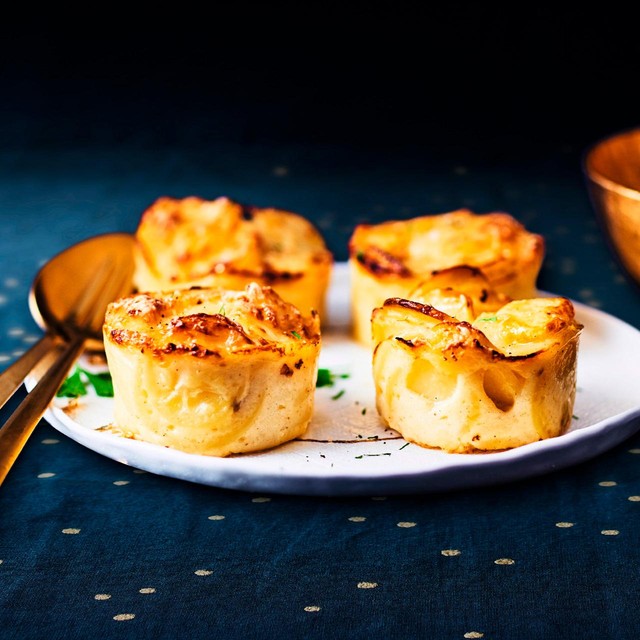 Picard mini potato gratins 4 x 120g, imported from the UK
