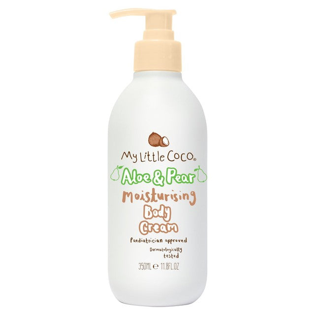 My Little Coco Aloe Pear Baby Cream 350ml, imported from the UK
