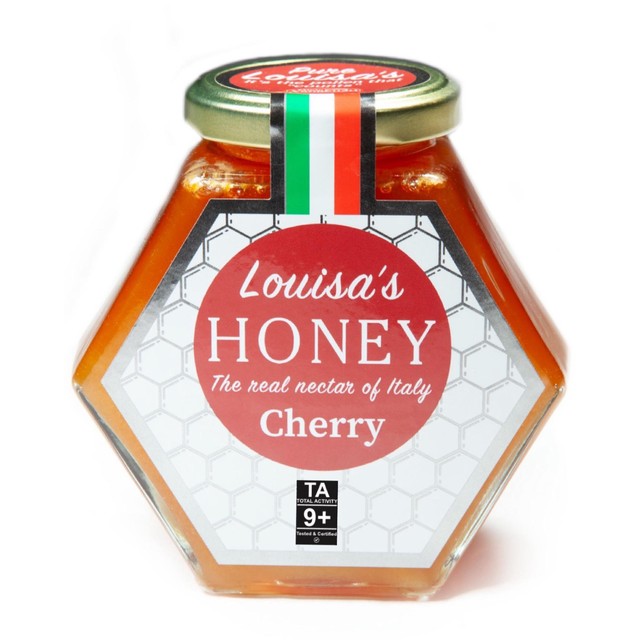 Louisa's Honey cherry honey 400g, UK version