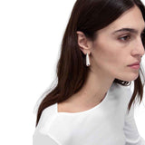 M&S cotton slim fit top in white, size 18, imported from the UK
