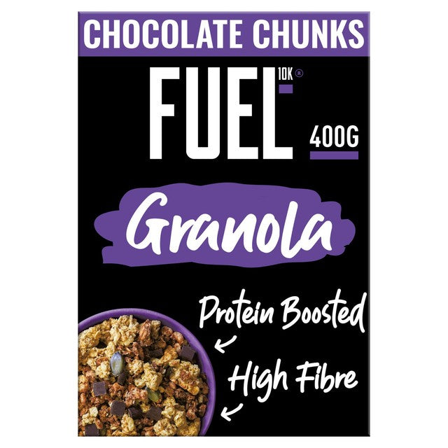 FUEL10K chocolate chunks protein granola 400g - British product