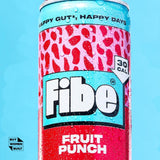 Fibe fruit punch drink 4 x 250ml cans - British product