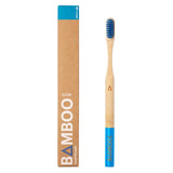 Bamboo Club Blue Adult toothbrush - British product
