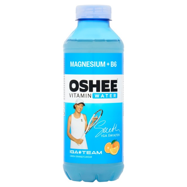 Oshee Vitamin Water Magnesium lemon-orange drink 555ml, imported from the UK