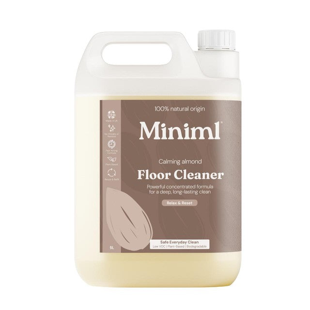 Miniml Nutty Almond floor cleaner 5L, imported from the UK
