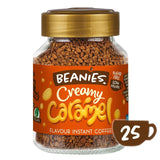 Beanies creamy caramel instant coffee 50g - British product