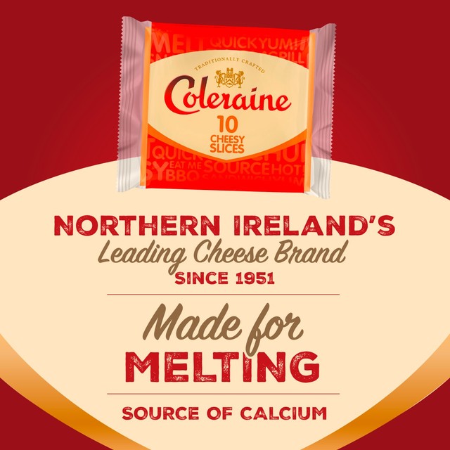 Coleraine cheese slices 340g - British product