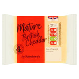 Sainsburys Mature British Cheddar 220g