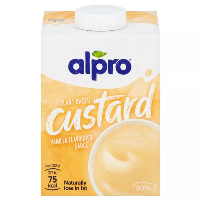 Alpro Vanilla Soya Custard 525g - British product