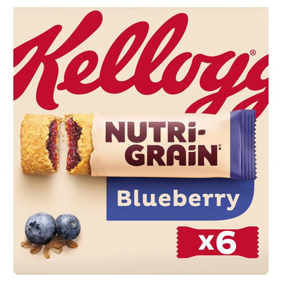 Kellogg's Nutrigrain Blueberry Cereal Bars