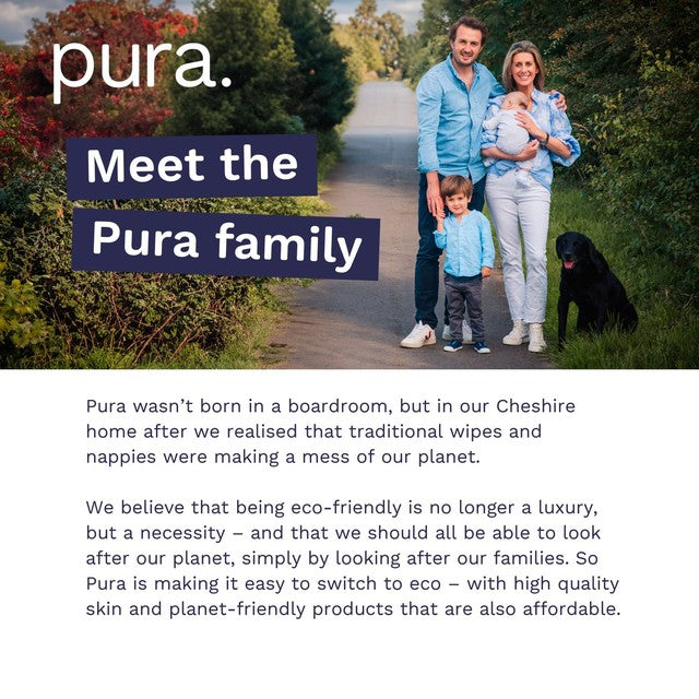 Pura Size 4 disposable nappies, imported from the UK