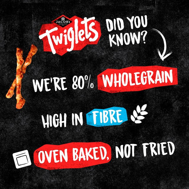 Jacob's Twiglets Original savoury snacks 200g, UK version