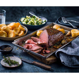 M&S roast potatoes with goose fat 450g, imported from the UK