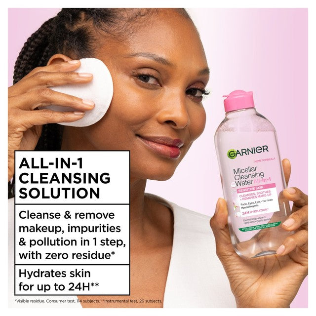 Garnier Micellar Cleansing Water Sensitive Skin 400ml, UK version