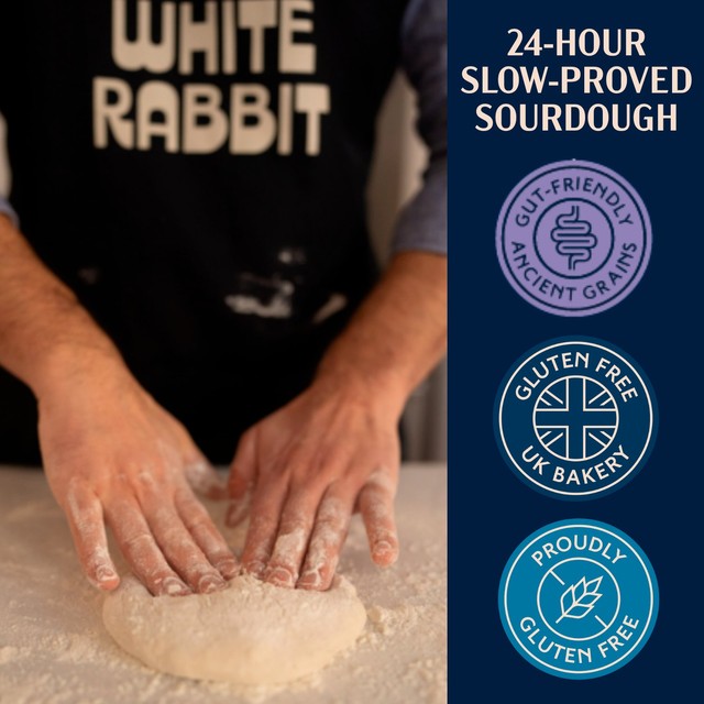 White Rabbit Gluten Free Sourdough Pepperoni Pizzetta 175g (British brand)