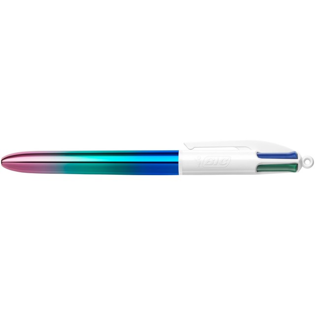 Bic 4 Colours Gradient Retractable Ballpoint Pen 5 Pack - British product