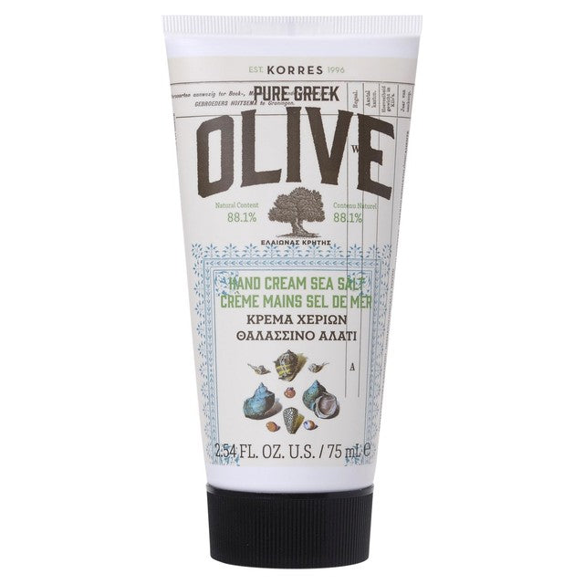 Korres sea salt hand cream 75ml, UK version