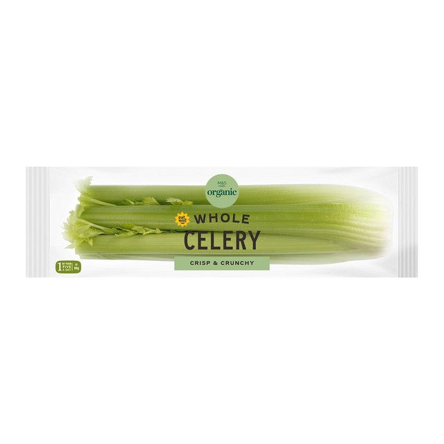 M&S Organic Celery 350g, imported from the UK