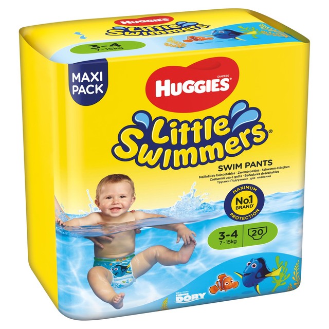 Huggies Little Swimmers swim nappy size 3-4, UK version