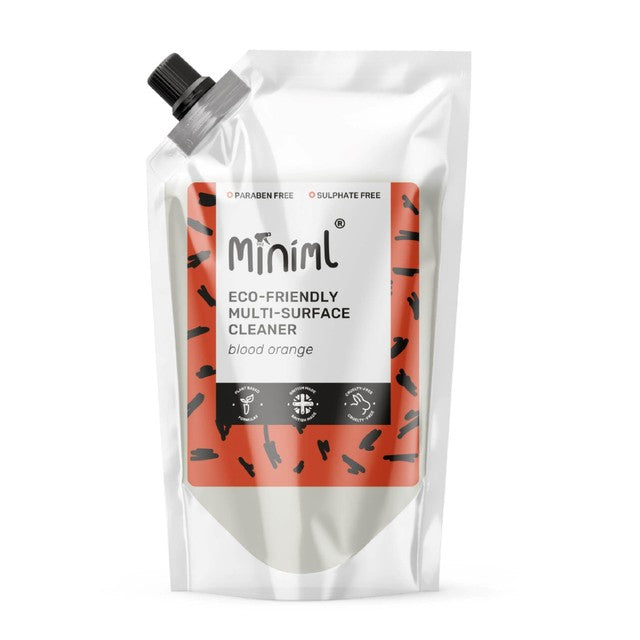 Miniml multi-surface cleaner blood orange 1L, imported from the UK