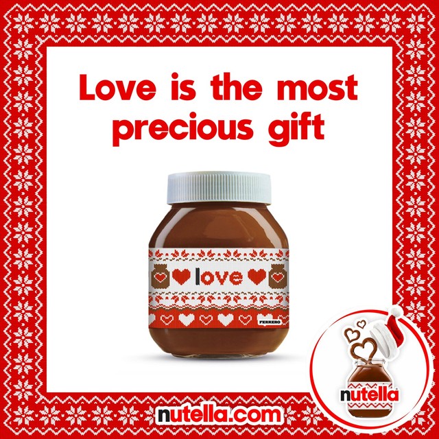 Nutella hazelnut chocolate spread 200g, imported from the UK