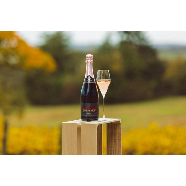 Chapel Down English Rose NV sparkling wine 75cl - British product