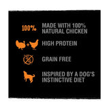Crave dry dog food turkey and chicken 2.8kg - British product