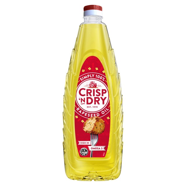 Crisp 'N' Dry rapeseed oil 1L - British product
