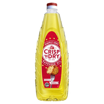 Crisp 'N' Dry Rapeseed Cooking Oil 1L