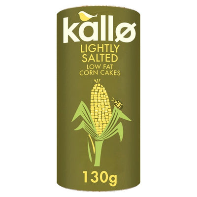 Kallo lett saltet mais kaker 130g