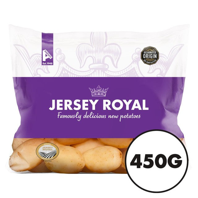 Albert Bartlett Jersey Royal Potatoes 450g - British product