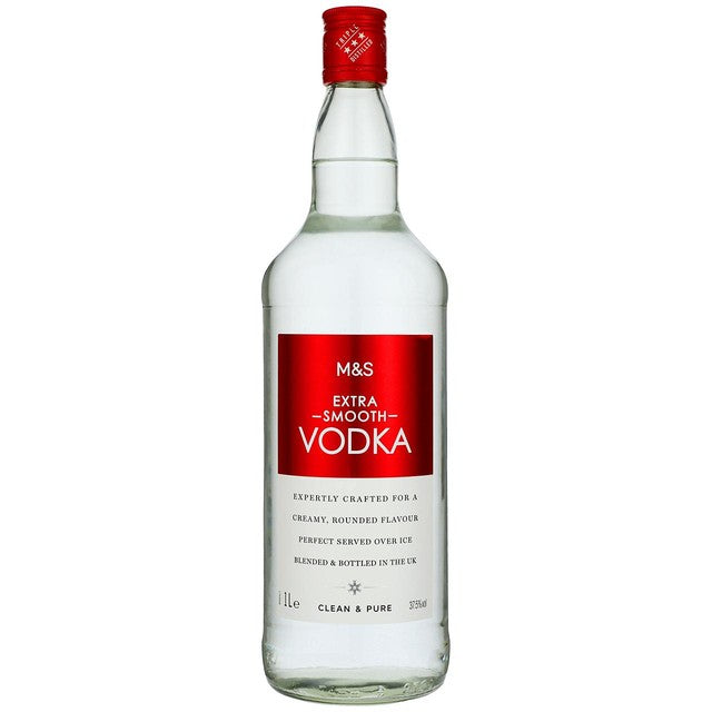 M&S Extra Smooth Vodka 1L, imported from the UK