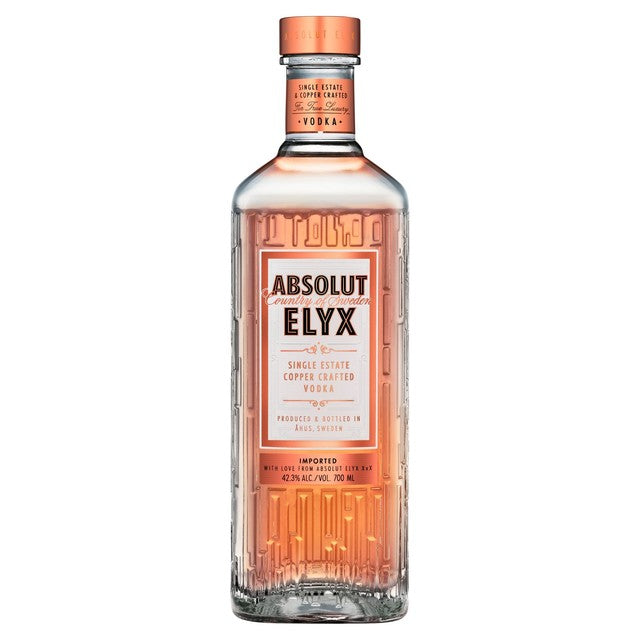 Absolut Elyx vodka 70cl - British product