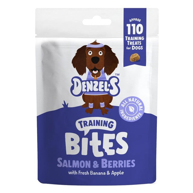 Denzel's Salmon & Berries Training Bites 100g - British product