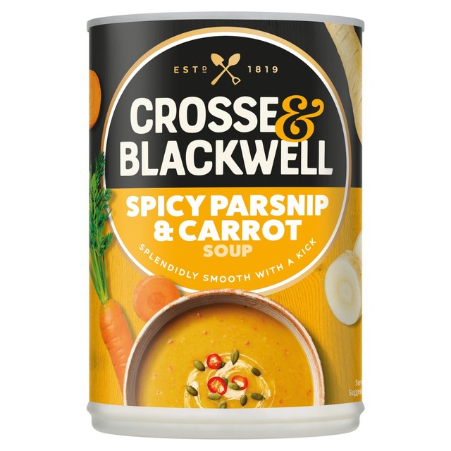 Crosse & Blackwell spicy parsnip and carrot soup 400g - British product