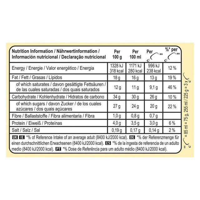 Magnum mango and coconut ice cream sticks 3 x 85ml, imported from the UK