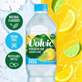 Volvic lemon & lime sugar free flavoured water 1.5L (British brand)