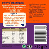 Ben's Original sweet and sour sauce 450g - British product