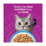 Whiskas adult wet cat food pouches fish favourites 12x85g (British brand)