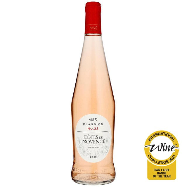 M&S Côte De Provence Rosé wine 75cl, imported from the UK