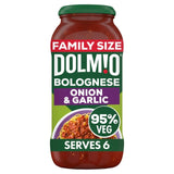 Dolmio Bolognese onion garlic pasta sauce 675g - British product
