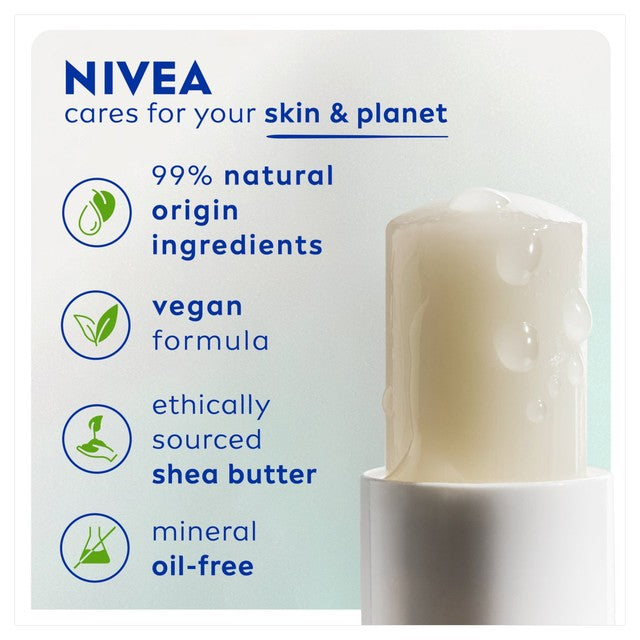 Nivea Hyaluron lip balm 4.8g, imported from the UK