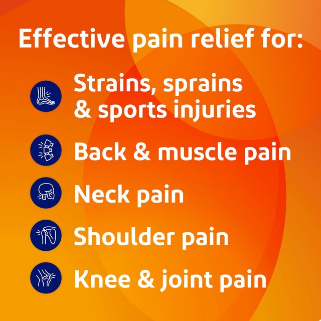 Voltarol Back & Muscle Pain Relief Gel 100g (British brand)