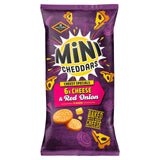 Jacob's Mini Cheddars cheddar red onion cheese biscuits multipack, UK version